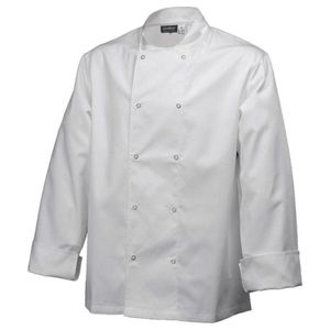 Basic Stud Jacket (Long Sleeve) White XXL Size - NJ01-XXL - 1