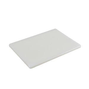 GenWare White High Density Chopping Board 18 x 12 x 0.5" - HD1812W - 1