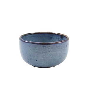 Terra Porcelain Aqua Blue Round Bowl 12.5cm (Pack of 6) - BW-PBL12 - 1