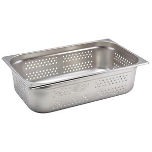 Perforated St/St Gastronorm Pan 1/1 - 150mm Deep - GNP11-150 - 1
