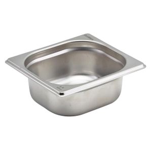 St/St Gastronorm Pan 1/6 - 65mm Deep - GN16-65 - 1