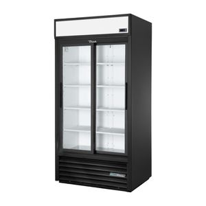 True Upright Retail Merchandiser Refrigerator GDM-33-HC-LD BLK - CX785
