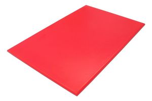 Red Cookware Cutting Board Nsf - Red 18x12x1/2 - 10382-05