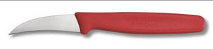 Victorinox Small Shaping Knife Curved Blade - Red 6cm Discontinued - 12556-02