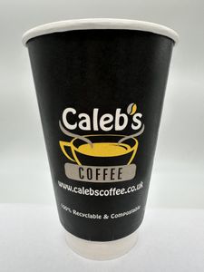 Custom Printed Double Wall 16oz Paper Cups - 2