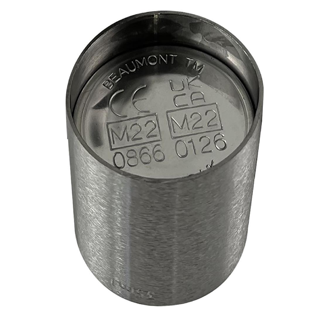 CZ348 3173 Beaumont Stainless Steel Thimble Measure CE Marked