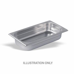 1/3 Perforated 150Mm S/S Pan - 131502 - 1