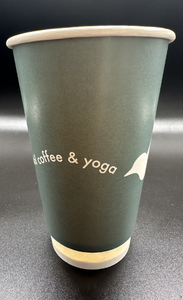 Custom Branded Double Wall 16oz Paper Cups - Custom Printed 16oz Hot Cups - Bespoke Paper Cups 16oz Double Walled - 11