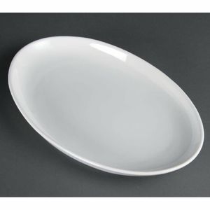 Olympia French Deep Oval Plates 365mm (Pack of 2) - CC891 - 1