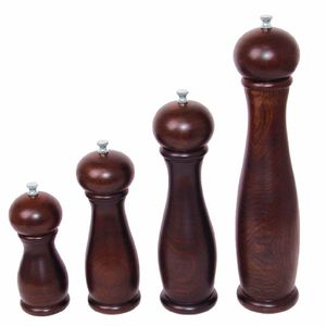 Dark Wood Salt and Pepper Mill 6in - CE333 - 3