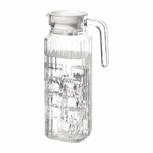 Olympia Ribbed Glass Jugs 1Ltr (Pack of 6) - GF922 - 3
