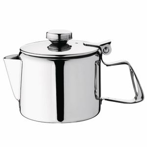 Olympia Concorde Stainless Steel Teapot 290ml - P964 - 1