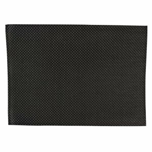 APS PVC Placemat Black (Pack of 6) - GJ992 - 1