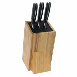 Vogue Wooden Universal Knife Block - CP862 - 3
