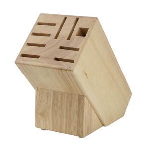 Vogue Wooden Knife Block 9 Slots - D738 - 3