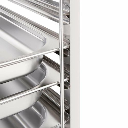 Vogue Gastronorm Racking Trolley 7 Level - GG498 - 3