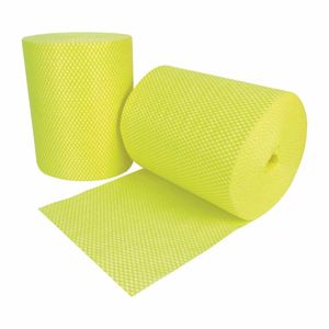 EcoTech Envirolite Super Antibacterial Cleaning Cloths Yellow (Roll of 2 x 500) - FA206 - 1