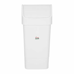 SYR Polypropylene Swing Bin White 50Ltr - L570 - 1