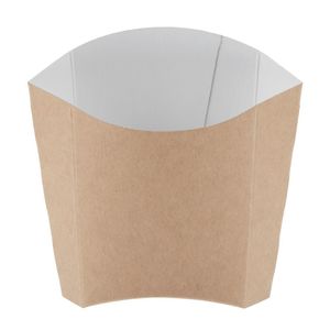 Colpac Compostable Kraft Chip Cartons Small (Pack of 1000) - GE800 - 1