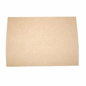 Vegware Compostable Unbleached Greaseproof Paper 380 x 275mm - DW631 - 1