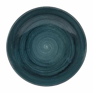 Churchill Stonecast Patina Coupe Bowls Rustic Teal 40oz 248mm (Pack of 12) - FA592 - 1