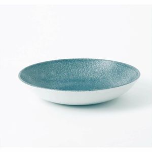 Churchill Studio Prints Raku Round Coupe Bowl Topaz Blue 248mm (Pack of 12) - DE888 - 3