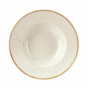 Churchill Stonecast Round Wide Rim Bowl Barley White 280mm (Pack of 12) - DF798 - 1