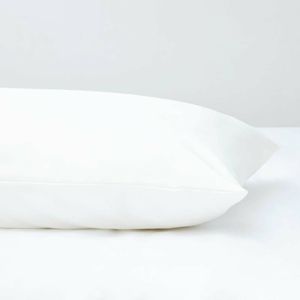 Mitre Essentials Temir Housewife Pillowcase Ivory (Pack of 2) - HB949 - 1