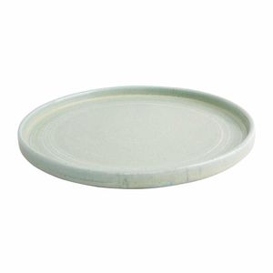 Olympia Cavolo Flat Round Plates Spring Green 270mm (Pack of 4) - FB564 - 3