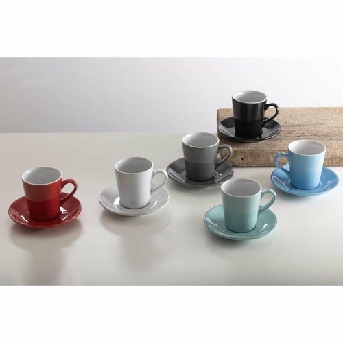 Olympia Cafe Flat White Cups Red 170ml (Pack of 12) - FF990 - 9