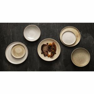 Olympia Canvas Flat Round Plate Wheat 180mm (Pack of 6) - FA335 - 3
