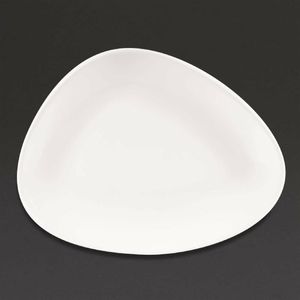 Churchill Lotus Triangular Plates White 260mm (Pack of 12) - DA628 - 1