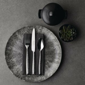 Churchill Stone Quartz Black Evolve Coupe Plates 288mm (Pack of 12) - DY892 - 3