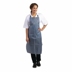 Whites Waterproof Bib Apron Blue and White - A580 - 3