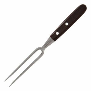 Victorinox Wooden Handled Carving Fork 15cm - C649 - 1
