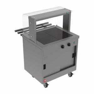 Falcon Hot Cupboard Servery Counter FC2-ST - FS011 - 1