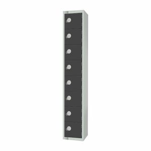 Elite Eight Door Manual Combination Locker Locker Graphite Grey - GR697-CL - 3