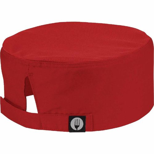 Chef Works Cool Vent Beanie Red - A956 - 1