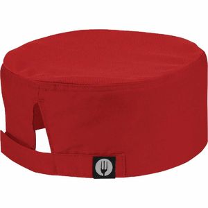 Chef Works Cool Vent Beanie Red - A956 - 1
