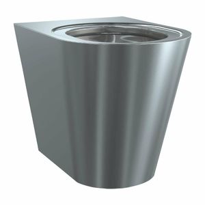 Franke Sissons Floor Stand Toilet Stainless Steel - CN393 - 1
