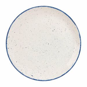 Churchill Stonecast Hints Coupe Plates Indigo Blue 288mm (Pack of 12) - DS574 - 1