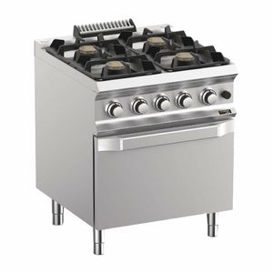 Hobart Ecomax 4 Burner Oven Range - FB450 - 1