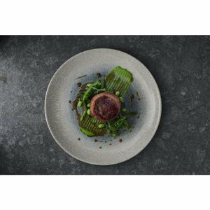 Churchill Raku Duo Agate Evolve Coupe Plate Topaz 286mm (Pack of 12) - FS916 - 3