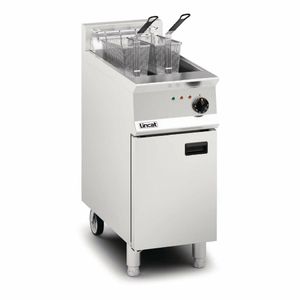 Lincat Opus 800 Single Tank Twin Basket Free Standing Electric Fryer OE8114 - DM529 - 1