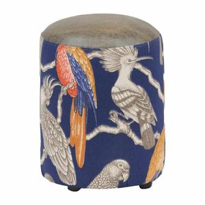 Aviary Cylinder Ash Stool Marine (Pack of 2) - 1