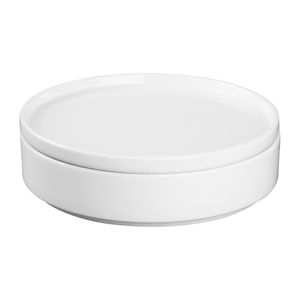 Olympia Whiteware Flat Round Plates 210mm (Pack of 6) - 2