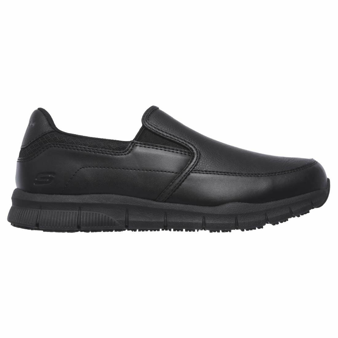 BB676 45 77157EC BLK 45 Skechers Slip on Slip Resistant Shoe Size 45