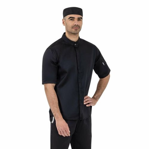 Southside Band Collar Jacket BlackSize S - 9