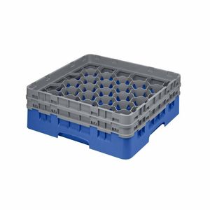 Cambro Camrack Blue 30 Compartments Max Glass Height 133mm - CZ134 - 1
