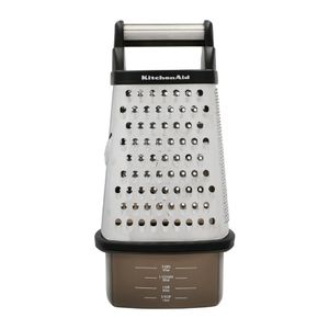 KitchenAid Box Grater with Container Black - DX314 - 1